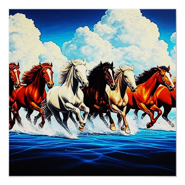 HORSES IN SKY POSTER (Front)