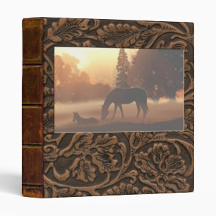 Horses in the Morning Fog- I " Binder
