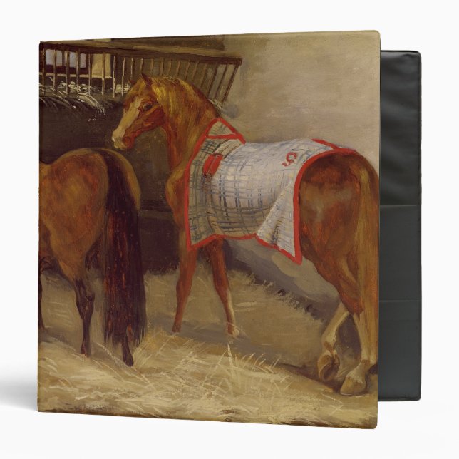 Horses in the Stables Binder (Front/Inside)