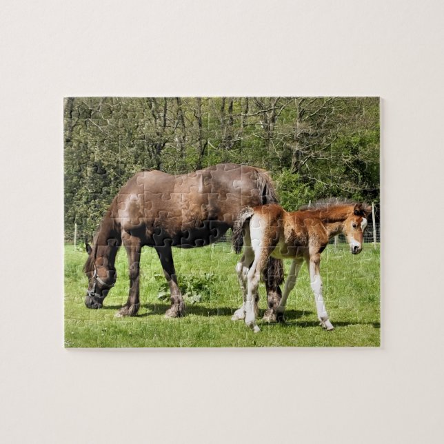 HORSES JIGSAW PUZZLE (Horizontal)