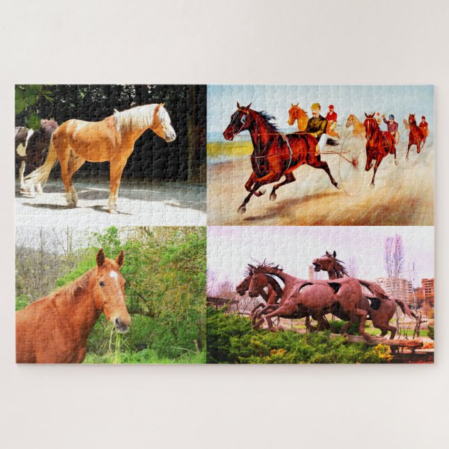 Horses Jigsaw Puzzle (Horizontal)