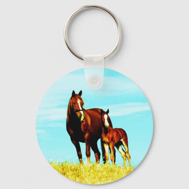 Horses Keychain (Front)