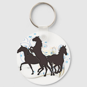 Horses Keychain