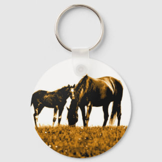 Horses Keychain