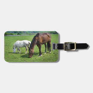 Horses Luggage Tag