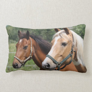 Horses Lumbar Pillow