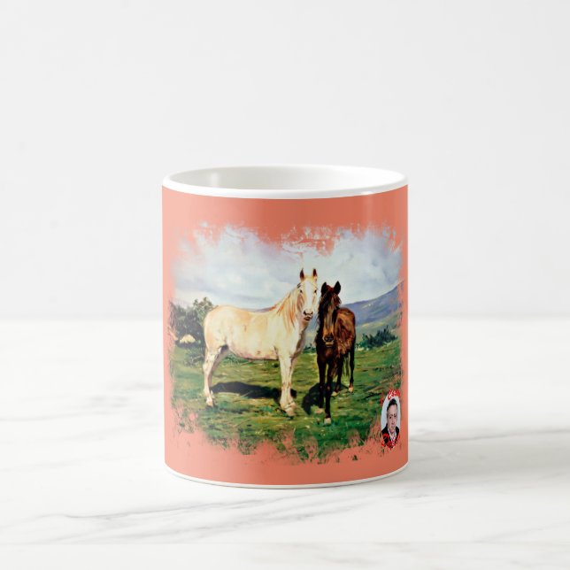 Horses Magic Mug (Center)