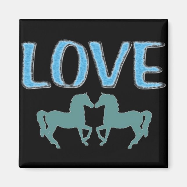 Horses Magnet (Front)