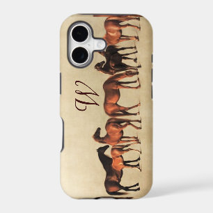 HORSES /MARES AND FOALS Monogram