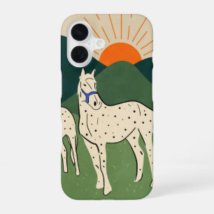 Horses of the Highland iPhone 16 Case