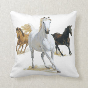 Horses Pillow