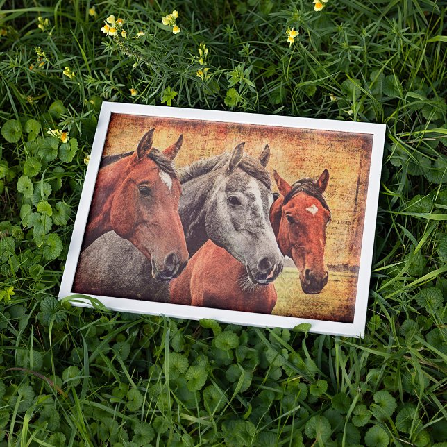 Horses Poster for decoupage or collage paper (Creator Uploaded)