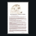 Horse's Prayer Poster<br><div class="desc">Horse's Prayer - author unknown photography by Leena Hedman</div>