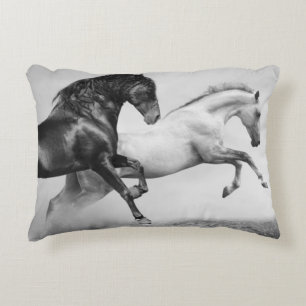 Horses Run Decorative Pillow