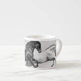 Horses Run Espresso Cup