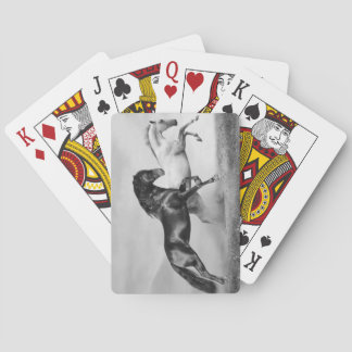 Horses Run Playing Cards