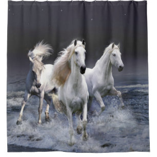 Horses running  throw pillow