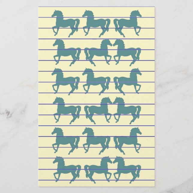 Horses Stationery (Front)
