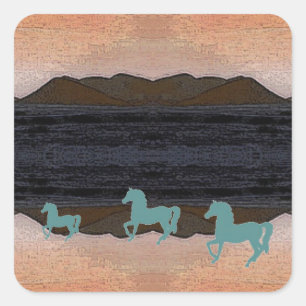Horses Sticker