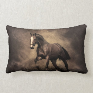 Horses Throw Pillow