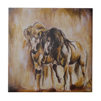 Horses Tile