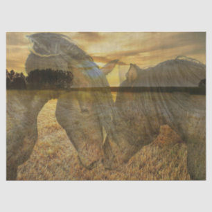 Horses Tissue Paper