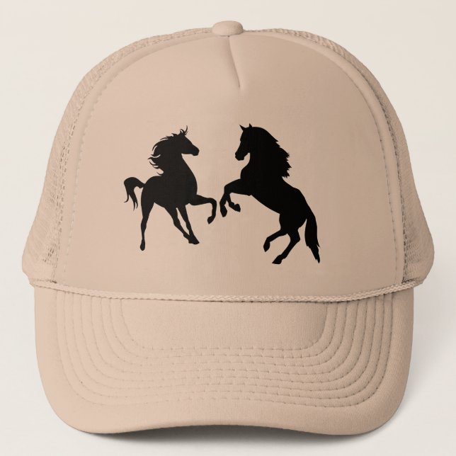 Horses Trucker Hat (Front)