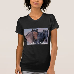 Horses Wild and Wonderful Ladies T-Shirt