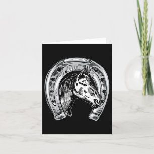 Horsescute Ss Cute Ss Horse Horseback Riding Lover Card