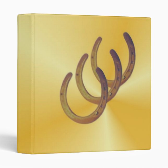Horseshoe Avery Binder (Front/Spine)