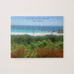 Horseshoe Bay Beach, Bermuda Jigsaw Puzzle