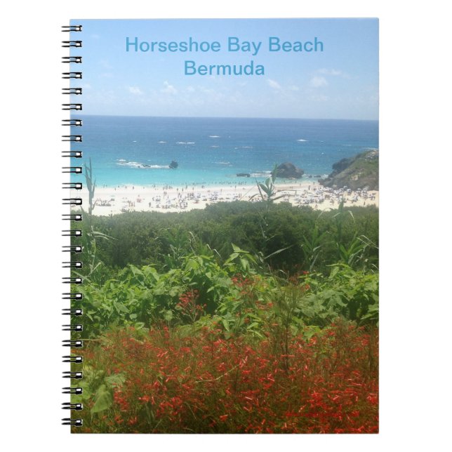 Horseshoe Bay Beach, Bermuda Notebook (Front)