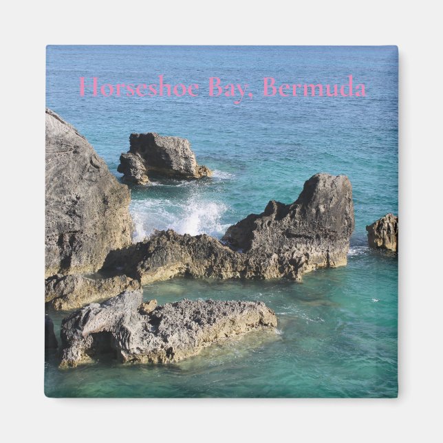Horseshoe Bay Bermuda Magnet (Front)