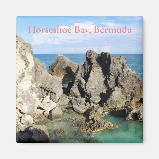 Horseshoe Bay Bermuda Magnet (Front)