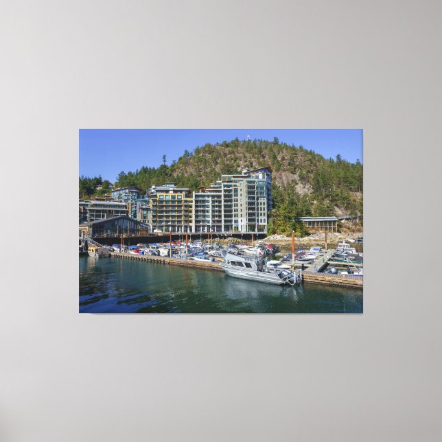 Horseshoe Bay Vista Canvas Print (Front)