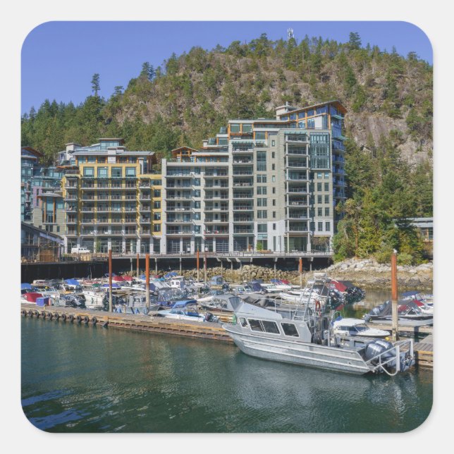 Horseshoe Bay Vista Square Sticker (Front)