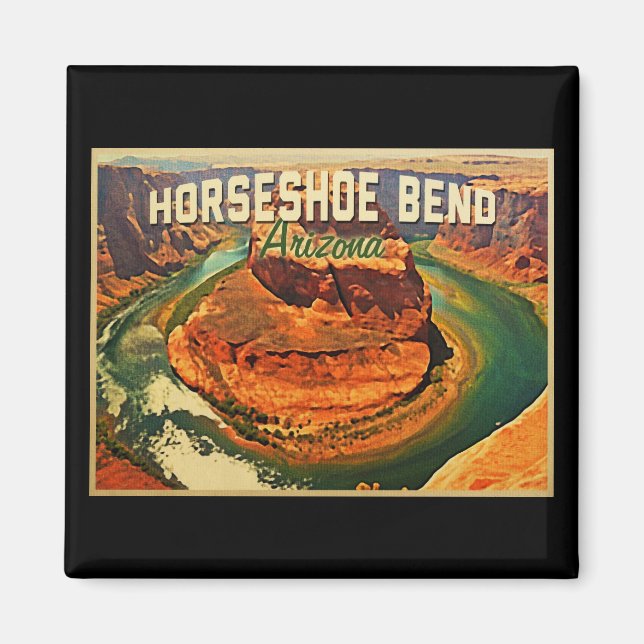 Horseshoe Bend Arizona Magnet (Front)