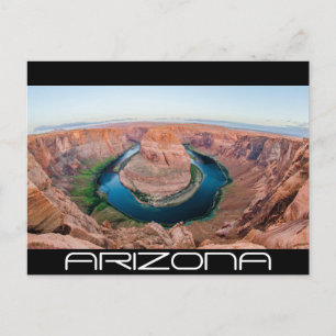 horseshoe bend arizona postcard