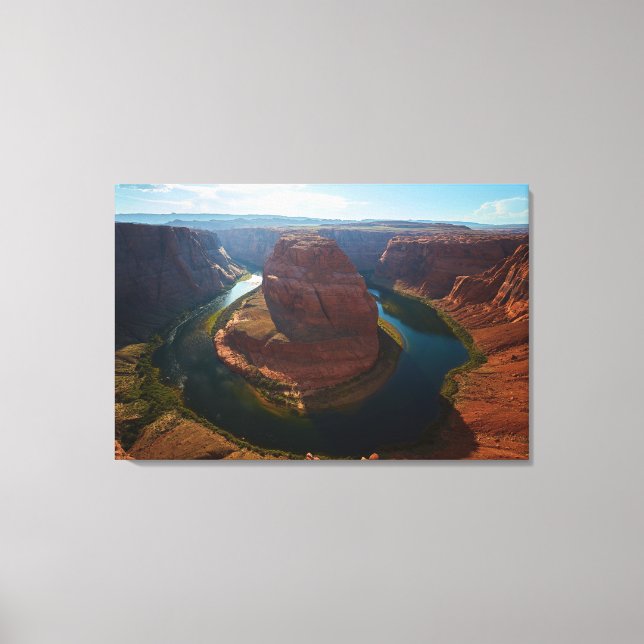 Horseshoe bend canvas print (Front)