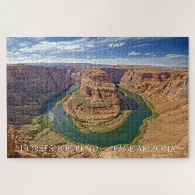 Horseshoe Bend Jigsaw Puzzle (Horizontal)