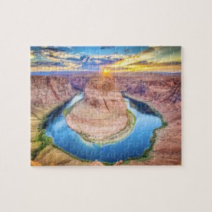 Horseshoe Bend, Page, Arizona, United States Jigsaw Puzzle