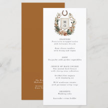 Horseshoe Cactus Western Country Crest Wedding 