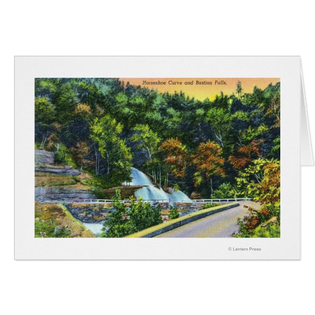 Horseshoe Courbe Vue des chutes Bastion (Devant horizontal)