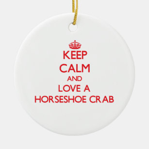 Horseshoe Crab Ceramic Ornament