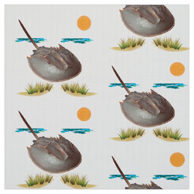 Horseshoe Crab Fabric (Swatch)