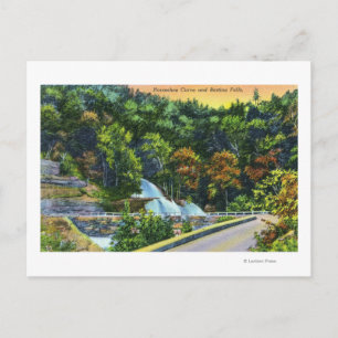 Horseshoe Curve View of Bastion Falls Postcard