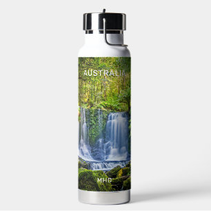 Horseshoe Falls Australia Custom Monogram Water Bottle