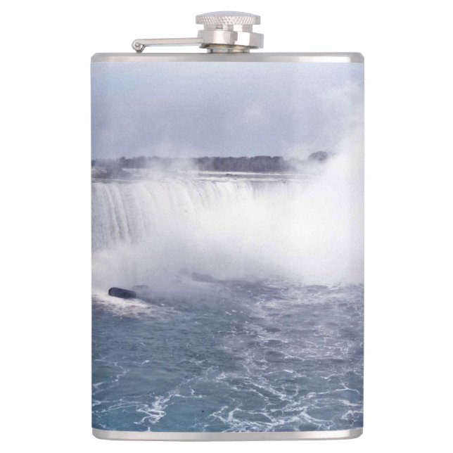 Horseshoe Falls Hip Flask (Front)