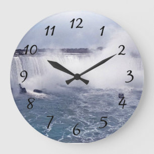 Horseshoe Falls Large Clock