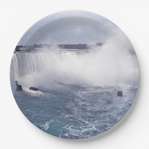 Horseshoe Falls Paper Plate